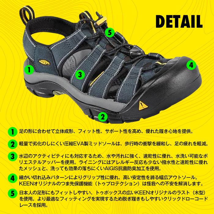 【美品】KEEN NEWPORT H2 サンダル アウトドア ウォータープルーフ キーン KEEN ニューポート H2 スポーツ アウトドア サンダル