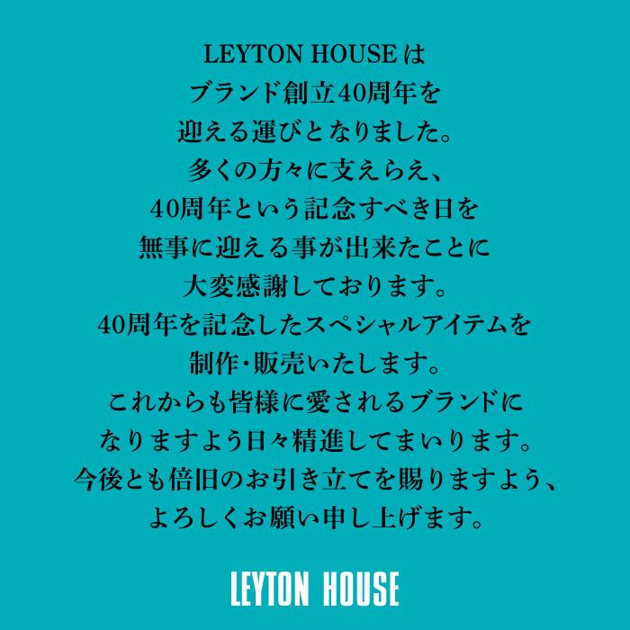 LEYTON HOUSE（レイトンハウス） 40周年記念 限定 レーシングチーム