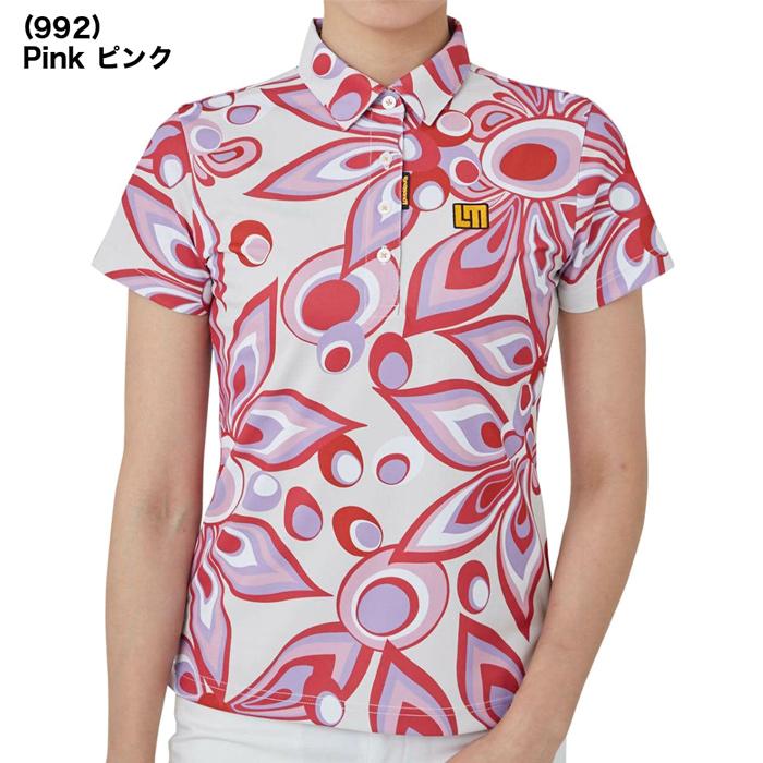 LOUDMOUTH 半袖シャツ レディース ラウドマウス 柄 762659 (966 LOUDMOUTH 半袖シャツ レディース ラウドマウス 柄 762659 (966