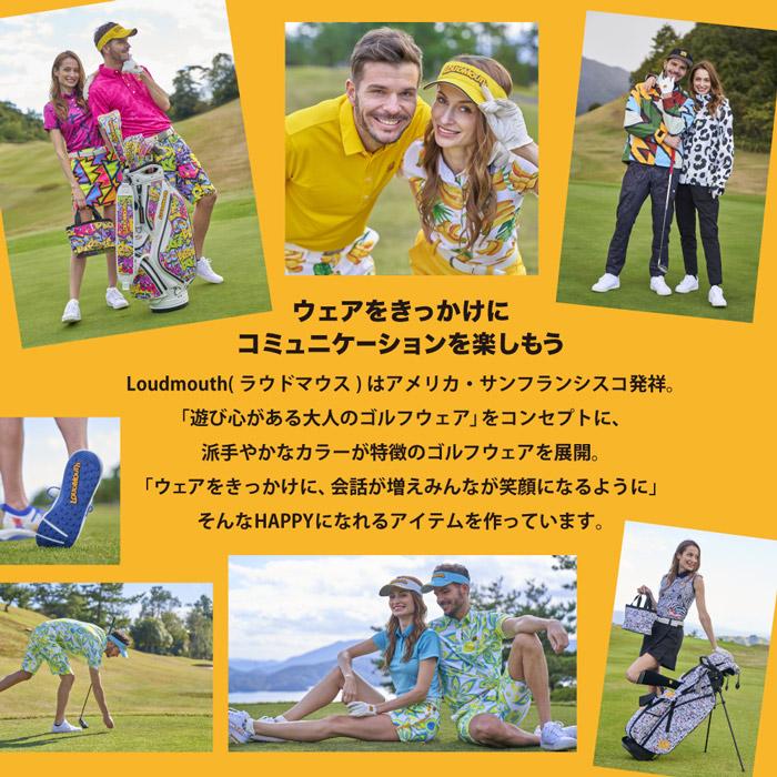 LOUDMOUTH 半袖シャツ レディース ラウドマウス 柄 762659 (966 LOUDMOUTH 半袖シャツ レディース ラウドマウス 柄 762659 (966
