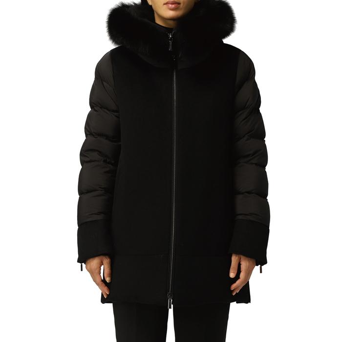 ムーレー フリージア ダウンコート レディース カシミヤ 上品 女性 