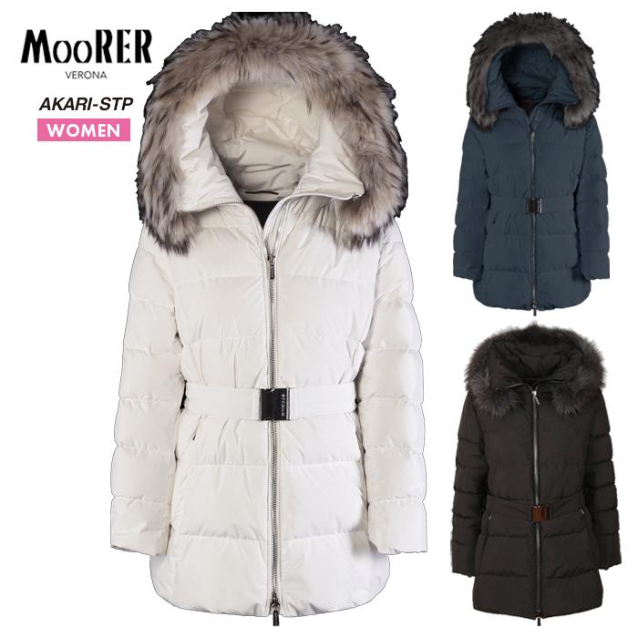 MOORER ムーレー アカリ ダウンコート レディース イタリア 上品 MOORER ムーレー アカリ ダウンコート レディース イタリア 上品