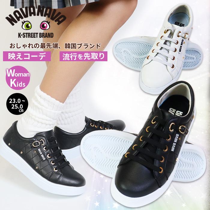 NAVANAVA（ナバナバ） スニーカー レディース シューズ 23cm 24cm 25cm 