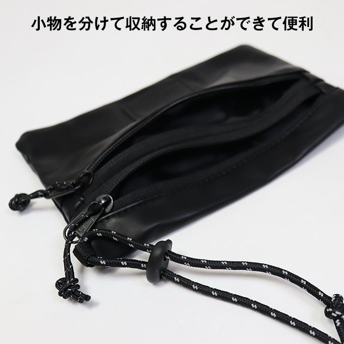 BLACK MEANS サコッシュポーチのみ中古品 NEW ERA ニューエラ ポーチ サコッシュ バッグ ブラック 黒