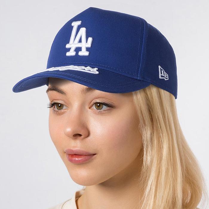 【新品】2.3万円  国内流通無 スナップバックキャップ ブルー/白 NEW ERA（ニューエラ） 940 キャップ 帽子 メンズ レディース A