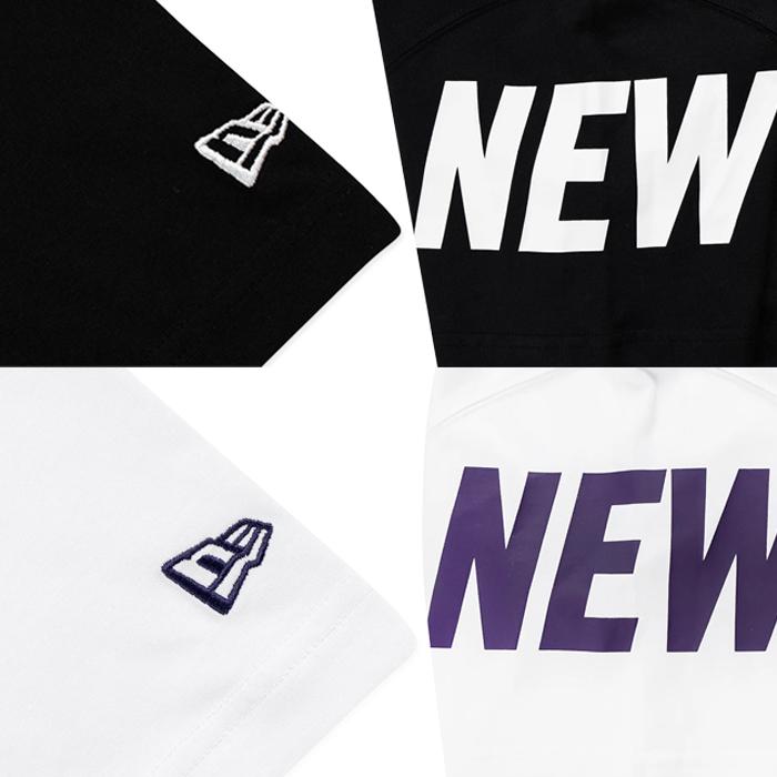 ニューエラ OUTDOOR BOLD ブラック ホワイト パフォーマンス 半袖 ロゴ Tシャツ メンズ 14363696 14363695 アウトドア キャンプ ゴルフ 野球 ウォーキング カジュアル スポーツ NEW ERA（ニューエラ） Tシャツ メンズ OUTDOOR BOLD ブラック