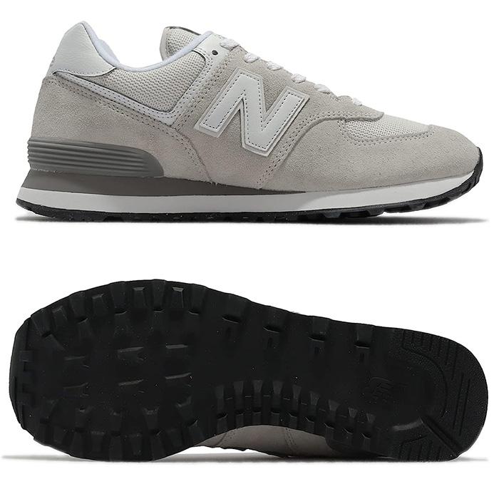 爆買 ニューバランス ML 574 スニーカー メンズ シューズ 靴 レアアイテム NEW BALANCE EVN EVW DSR DSW グレー 人気 NB 通勤 旅行 履きやすいの画像