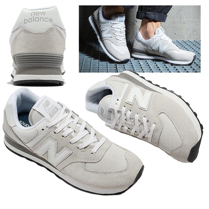 爆買 ニューバランス ML 574 スニーカー メンズ シューズ 靴 レアアイテム NEW BALANCE EVN EVW DSR DSW グレー 人気 NB 通勤 旅行 履きやすいの画像
