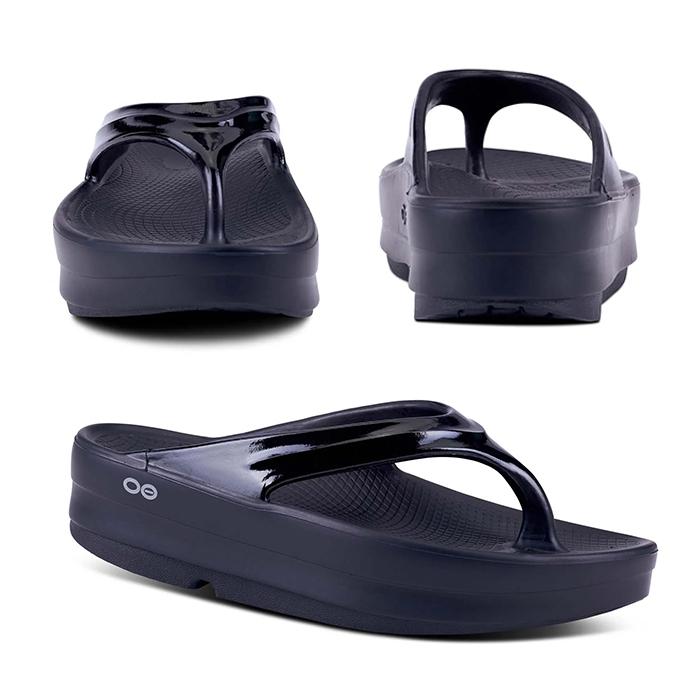 OOFOS（ウーフォス） レディース 厚底 サンダル ウーメガ リカバリー