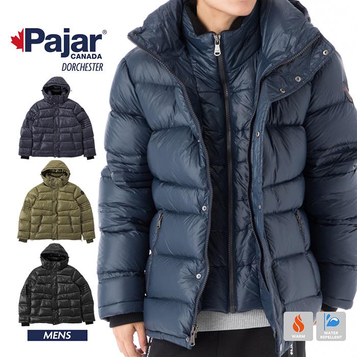 Pajar CANADA メンズ ダウン ボリューミー フロント 2枚重ね Pajar CANADA メンズ ダウン ボリューミー フロント 2枚重ね
