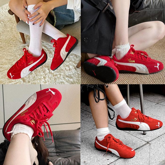 PUMA（プーマ） スピードキャット OG レディース シューズ 靴 ブラック