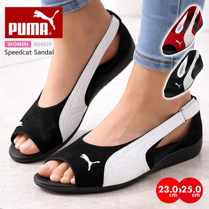 PUMA プーマ スピードキャット サンダル レディース ウィメンズ 薄底