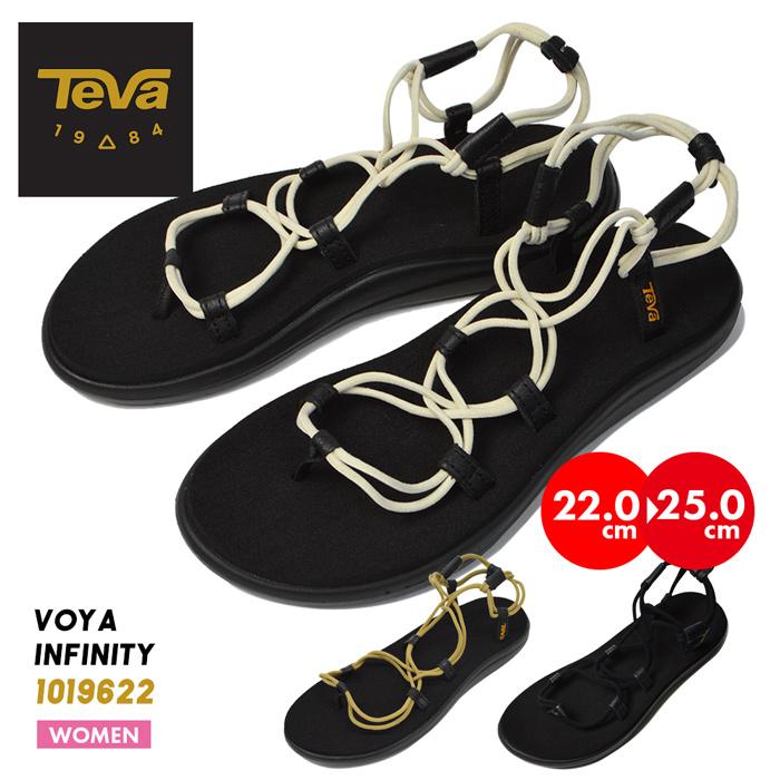 Teva スポーツサンダル テバ レディース ぺたんこ スポサン 紐
