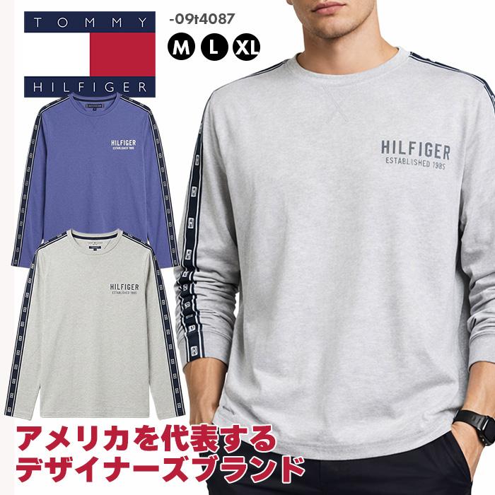 TOMMY HILFIGER（トミー・ヒルフィガー） tシャツ メンズ 長袖 