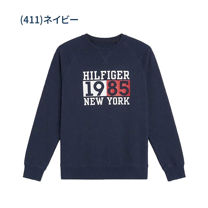   - smile トミー トレーナー ネイビー 紺 TOMMY HILFIGER（トミー・ヒルフィガー） メンズ スウェット 長袖