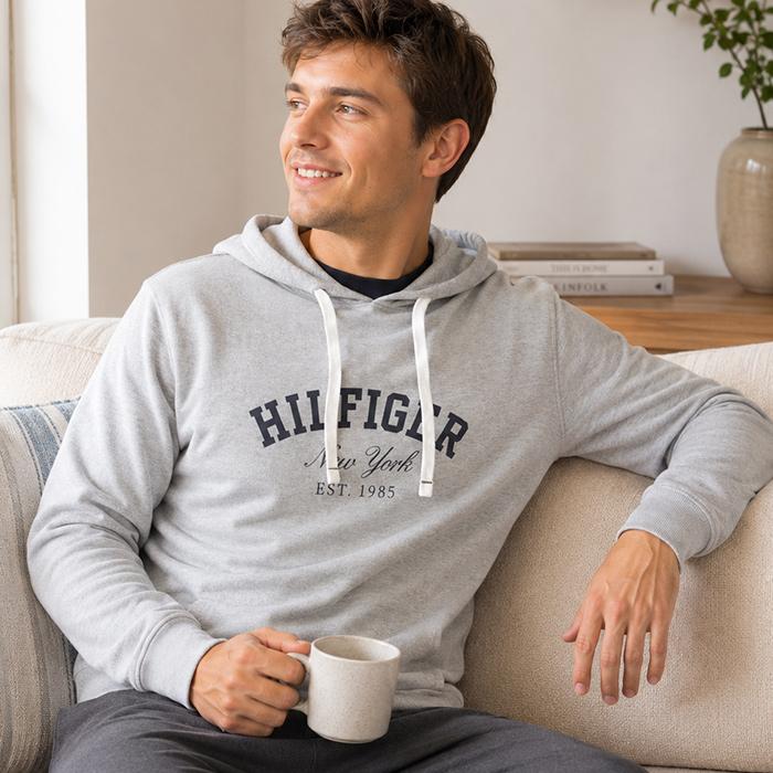 トミーヒルフィガー パーカー メンズ TOMMY HILFIGER フレンチテリー