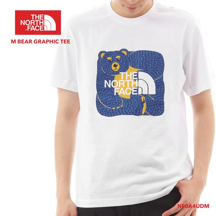 ノースフェイス Tシャツ メンズ The North Face M Bear Graphic Tee Nf0a4udm 半袖 トップス ティーシャツ ベア イラスト グラフィック スポーツ アウトドア Tnf Bear Tee M S Style 通販 Yahoo ショッピング