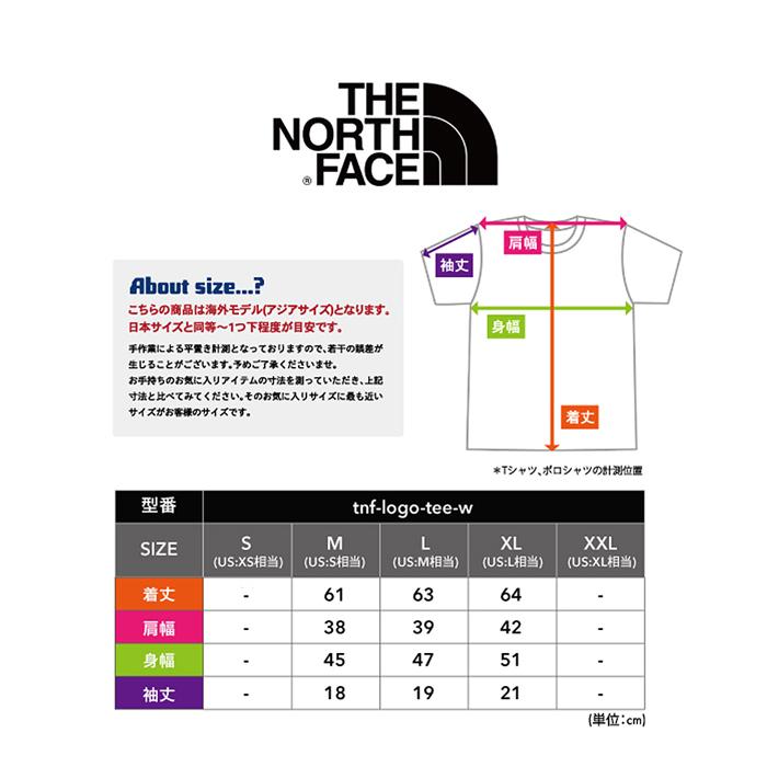 ノースフェイス Tシャツ レディース THE NORTH FACE W LOGO TEE NF0A88G8 半袖 トップス アウトドア ティーシャツ ロゴ スポーツ アウトドア｜sansei-s-style｜15