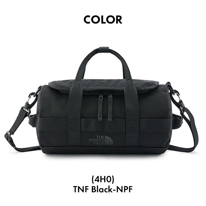 爆買 レディース ノースフェイス ミニショルダーバッグ ベースキャンプ ダッフルバッグ ハンドバッグ 筒形 オールブラック 黒 軽量 NF0A5JYTの画像