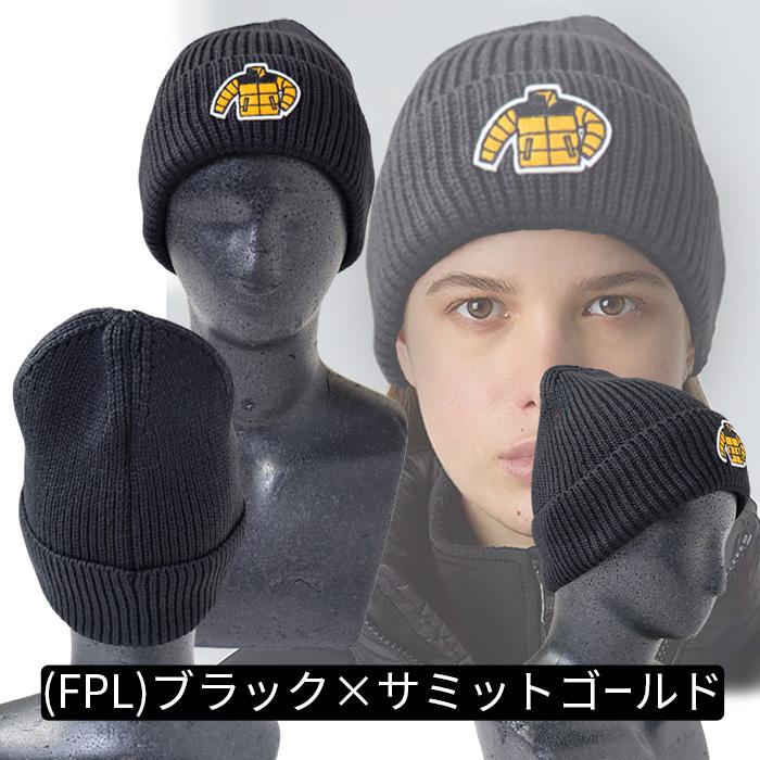 未使用✨ブラックニット帽 ロゴ入り THE NORTH FACE（ザ ノースフェイス） ロゴボックス カフド ビーニー