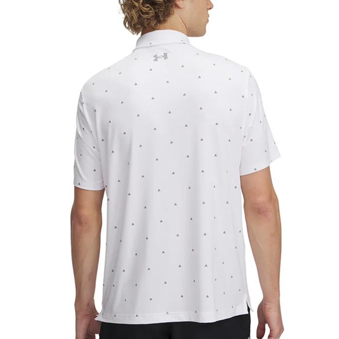 【大きいサイズ】 UNDER ARMOUR ホワイト ポロシャツ（半袖） UNDER ARMOUR（アンダーアーマー） 爆買 ポロシャツ メンズ ゴルフ 男