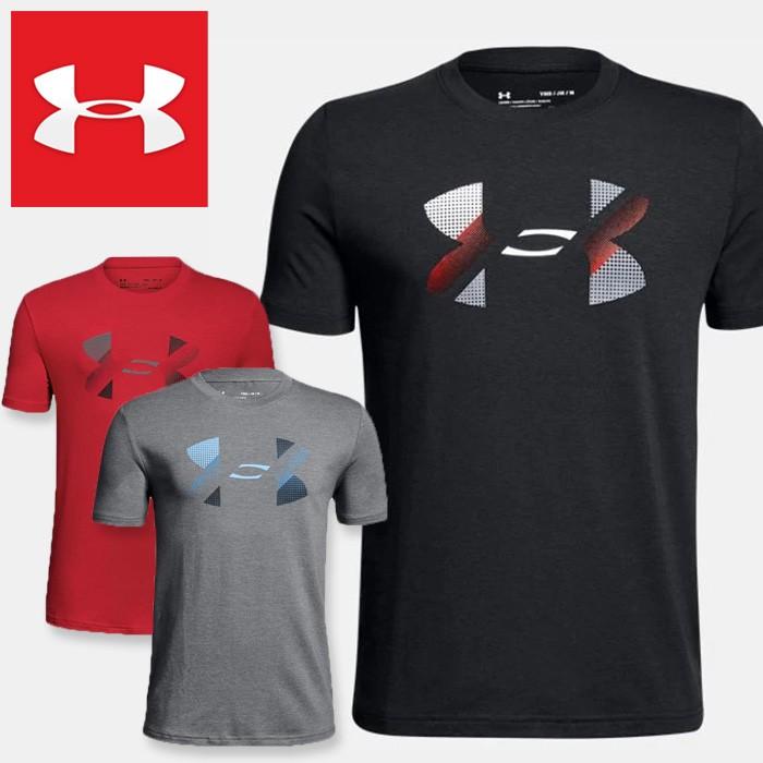 アンダーアーマー 半袖 Tシャツ キッズ ジュニア Under Armour Cotton Big Logo Tee スポーツ 子供用 男の子 女の子 Underarmour S Style 通販 Yahoo ショッピング