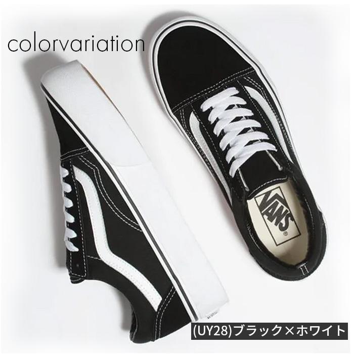 爆買 バンズ オールドスクール 厚底 レディース スニーカー プラットフォーム 脚長 ファッション 23cm 24cm 25cm 靴 シューズ VANS ヴァンズの画像