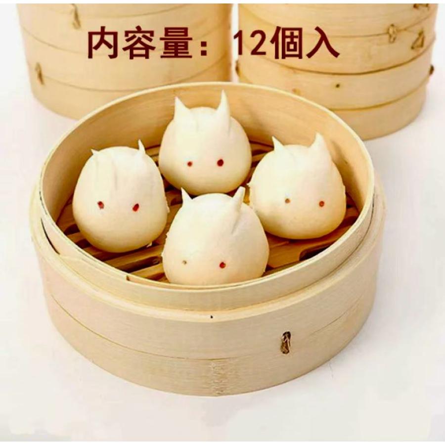 Synear うさぎ饅頭　カスタード／思念 玉兎乃黄包 360g　12個　點心　ウサギ |  | 03