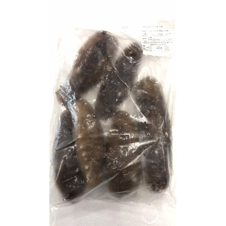 冷凍なまこ　関西産　1ｋ　５本〜10本入り | 