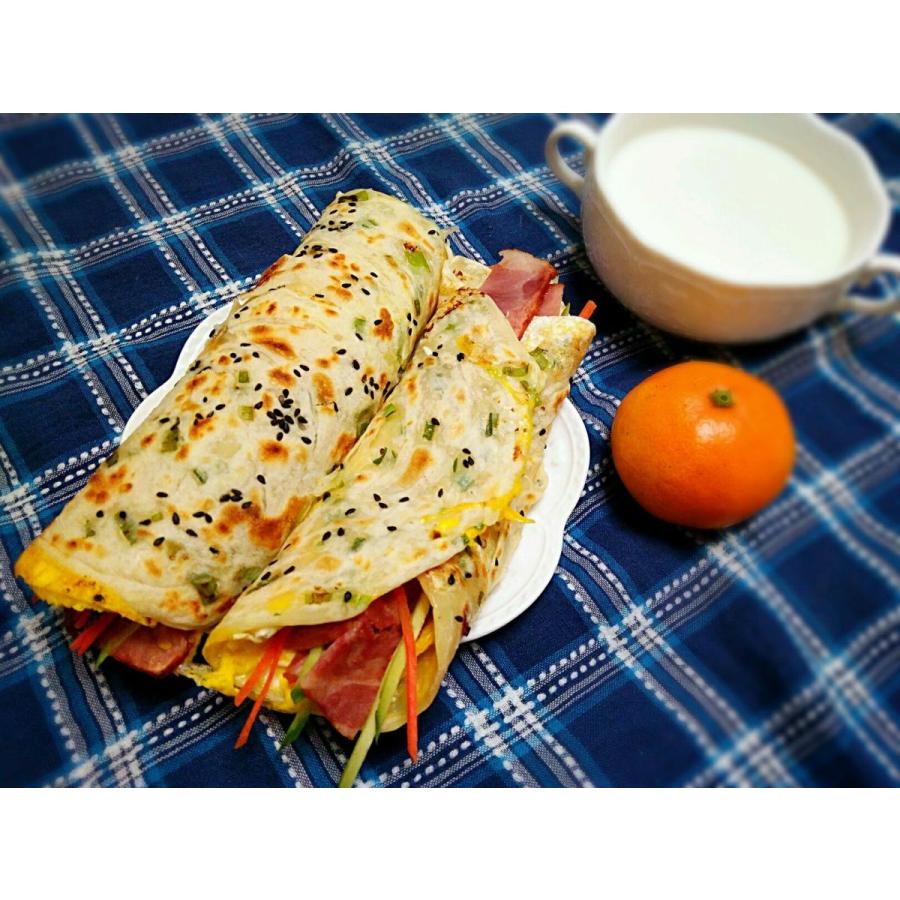 台湾産　手抓餅 　ネギパンケーキ　5枚/袋 |  | 08