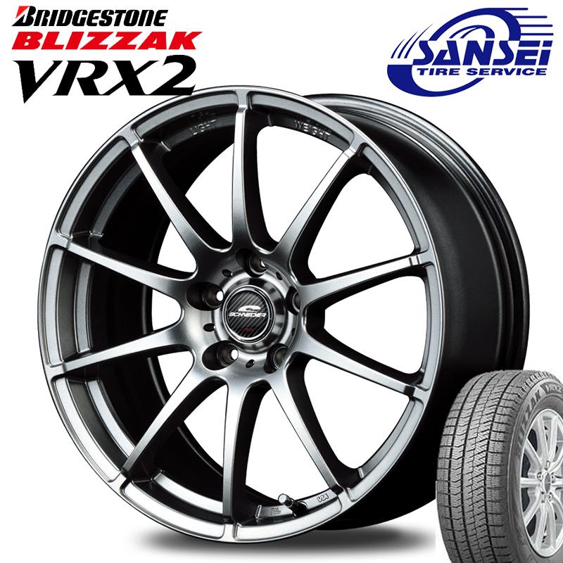 2022年製 ブリヂストン VRX2 - 215/60R16 95Q シュナイダー STAG（スタッグ）16×6.5J ブリザック  スタッドレスタイヤホイール 4本セット :nstag-16-05:サンセイタイヤサービス - 通販 - Yahoo!ショッピング