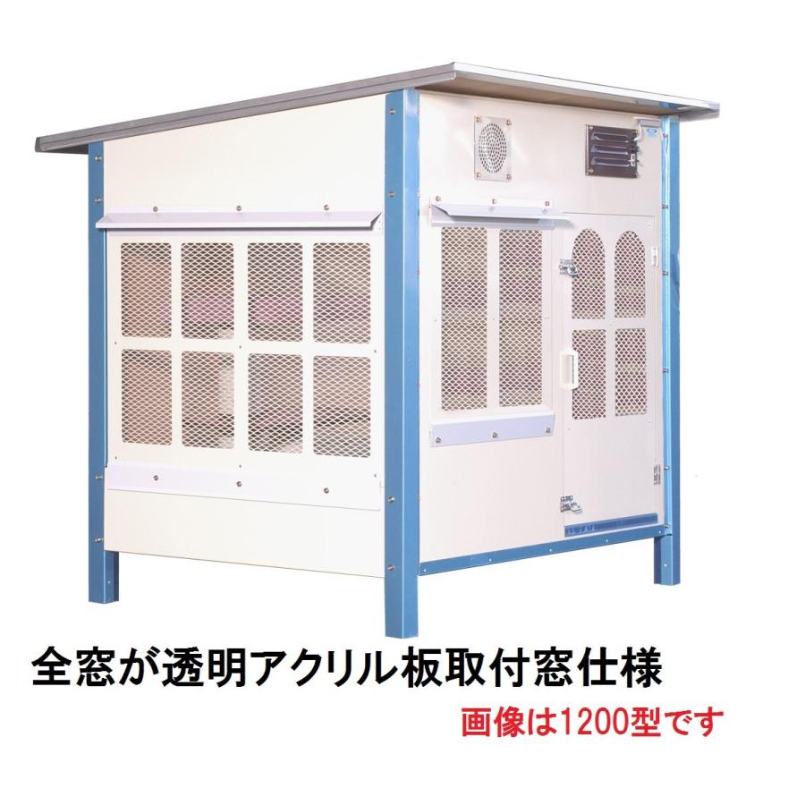 大型防虫網付犬舎　ドッグシャトー1200HDX　[120×92×122H]_2