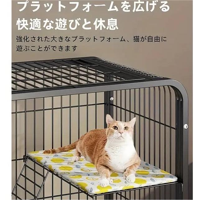 キャットケージ HDX （高さ65 x 幅60 奥行45cm : サンセイヤフー店