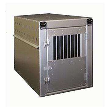 持ち来たす用犬舎 （軽銀製）  No.5  ［57×90×67cmH］ 犬用品-ペット用品、生き物-ケージ