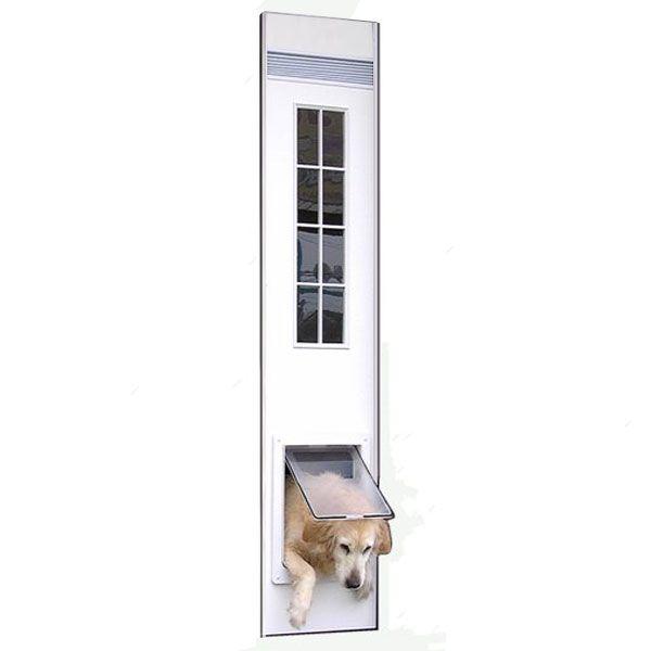 【工事不要サッシ取付犬用ドア】ドッグフリードア中〜大型犬用 L型 （特注・規格外寸法） FD043サンセイヤフー店 通販