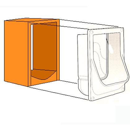 センサードア用木枠　【120〜149mm】