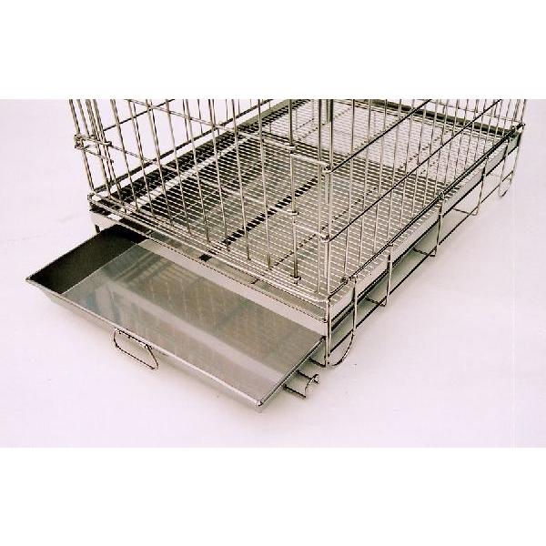 ケージ用 ステンレス受け皿L（53.5×73.5cm） : サンセイヤフー店