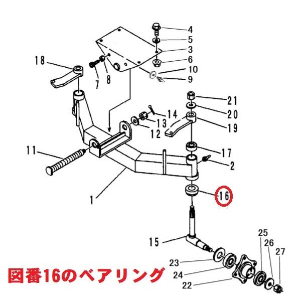 筑水キャニコム エンスイコロベアリング HR30204J 1個 : サンセイイー