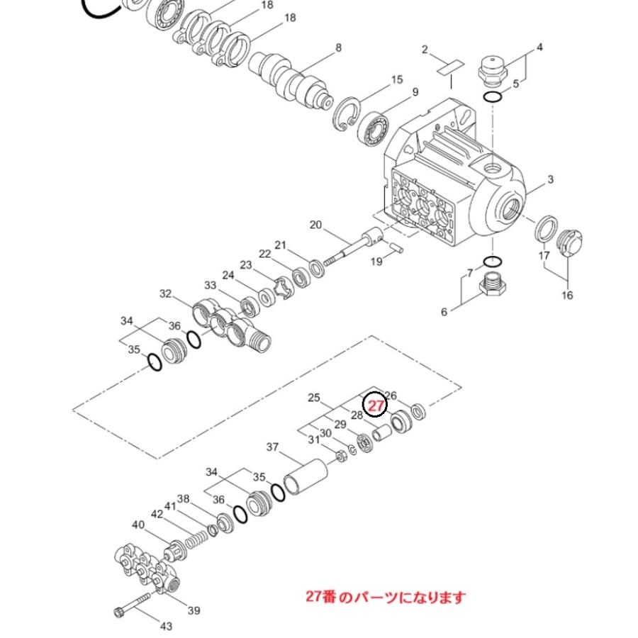 丸山製作所 純正部品 動力噴霧器の部品 ピストンパッキンまとめ 3個