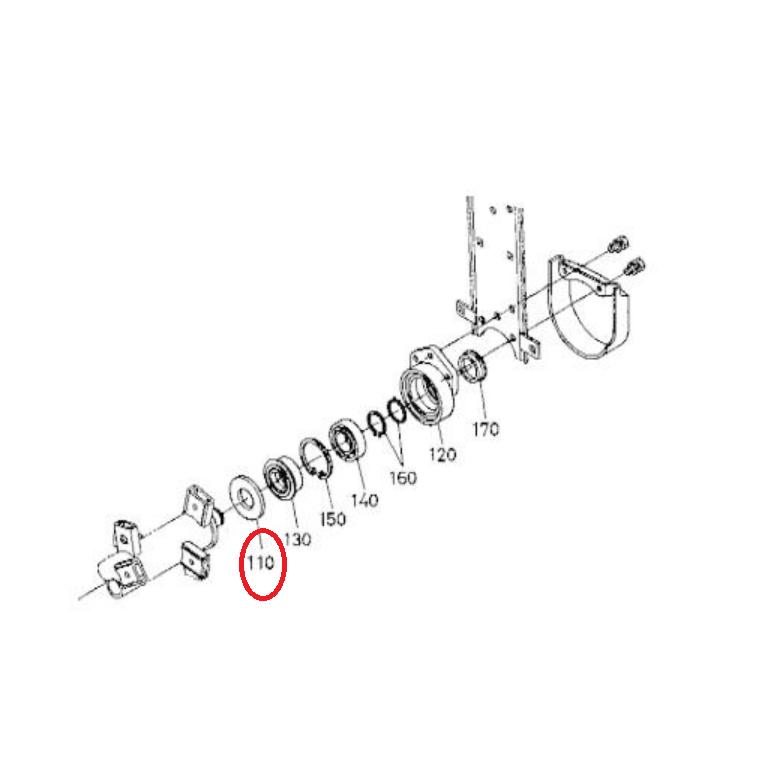 クボタ トラクター用 ロータリー ダストカバー※要適合確認