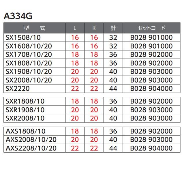 44本組 ニプロ純正 ブラウン爪 NIPLO ロータリー爪 A334G フランジ爪