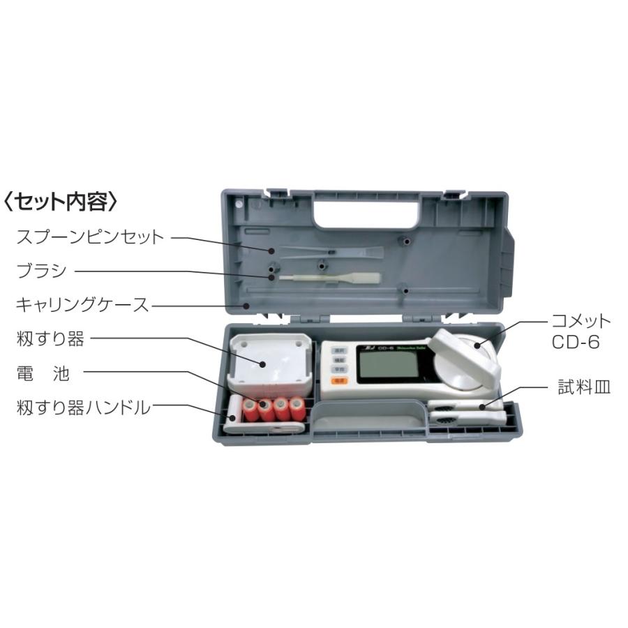静岡製機株式会社製 穀物水分計 コメットCD-6 : サンセイイーストア 