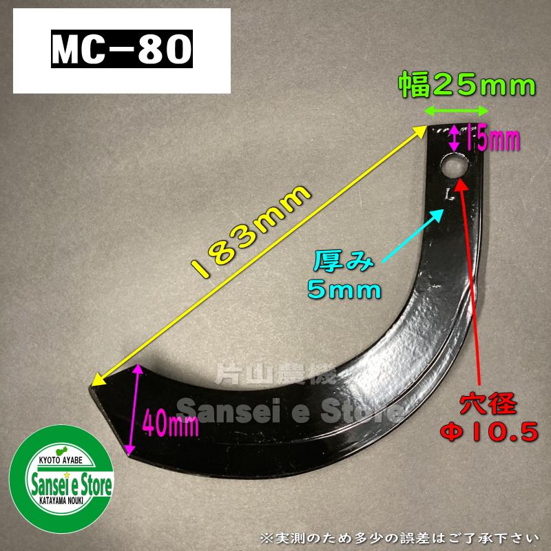 16本組 日本ブレード製 マメトラ 管理機 ナタ爪 セット N16-19-1
