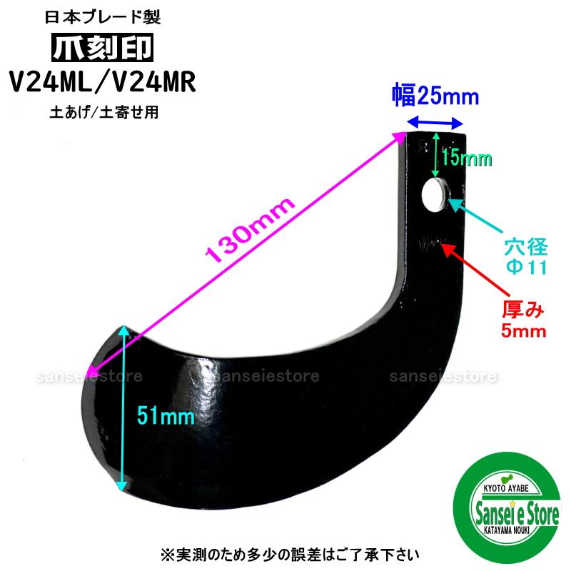 ☆管理機用☆耕耘☆替えパーツ☆耕うん爪☆左右セット 12本組 日本ブレード製 マメトラ 管理機用 耕うん爪セット N16-21-1