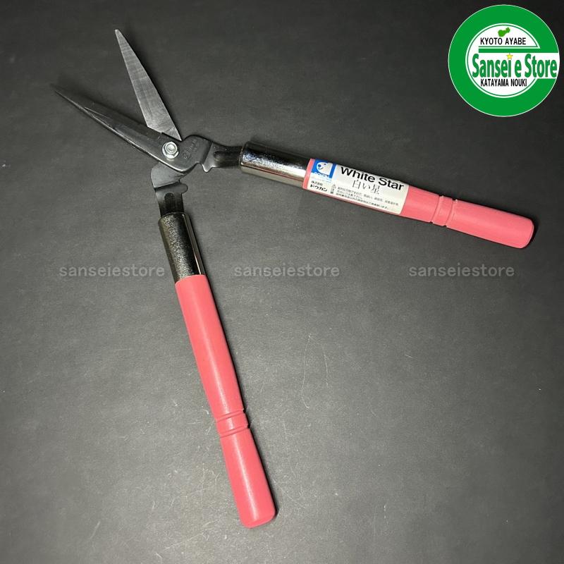 ドウカン 刈込鋏 ホワイトスター白い星 0110 tf8su2k 道灌 ドウカン 芝生・刈込鋏 ホワイトスター 白い星 0110 ピンク