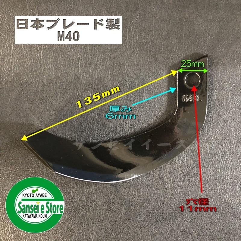 14本組 日本ブレード製 ロビン 管理機 耕うん爪セット N16-15｜sanseicom｜03