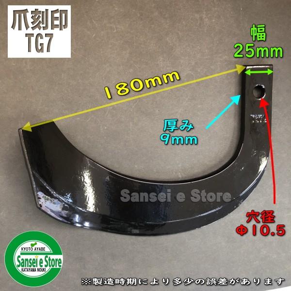 28本組 東亜重工製 ヤンマー トラクター用 耕うん爪セット 2-100-01｜sanseicom｜03