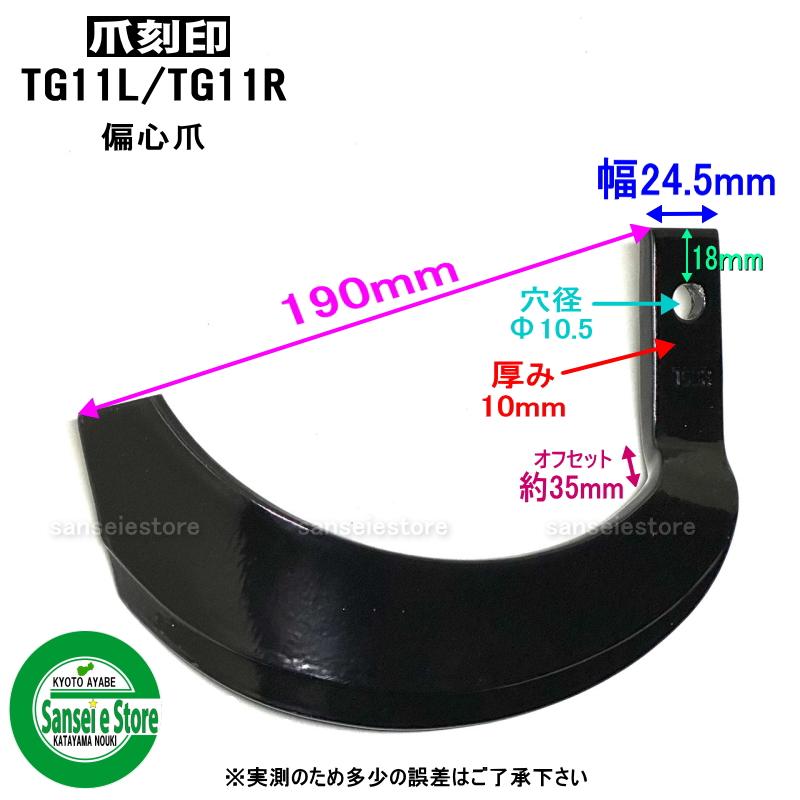 36本組 東亜重工製 シバウラ トラクタ Cセンター 耕うん爪セット 5-11