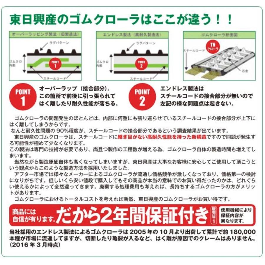 東日興産製 ホンダ 運搬車 力丸 Hp400 500用 クローラー キャタピラ Un サンセイイーストア 通販 Yahoo ショッピング
