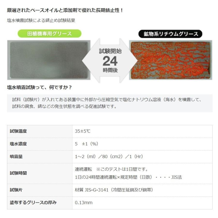 お得な箱買い！ ヤナセ 製油 エコマーク 認定 田植機 専用グリス YS